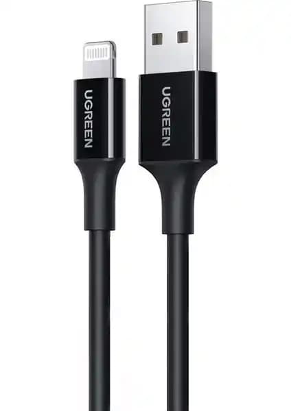 Ugreen Lightning to USB-A MFi Sertifikalı iPhone Hızlı Şarj Kablosu 2 Metre Uzunlukta Güvenilir Performans
