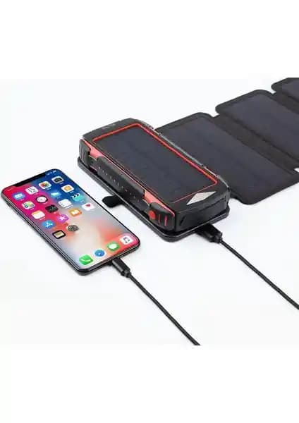 Wochee Xcore Ultimate Solar Powerbank: 30.000 mAh Kapasiteli Güneş Enerjili Taşınabilir Şarj Cihazı
