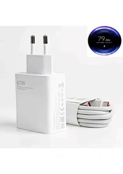 Xiaomi 67W Saliseli Turbo Şarj Cihazı: Hızlı ve Güçlü Şarj Çözümü