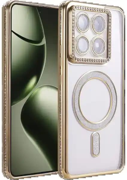 Xiaomi Mi 14T Pro İçin Estetik ve Dayanıklı Simli Magneticsafe Kılıf Özellikleri