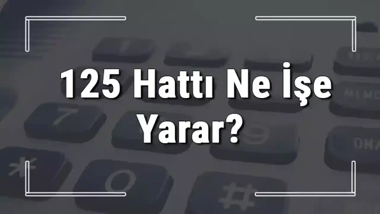 125 Nerenin Numarası? Türkiye ve Teknolojide Kısa Numara Kullanımı Rehberi