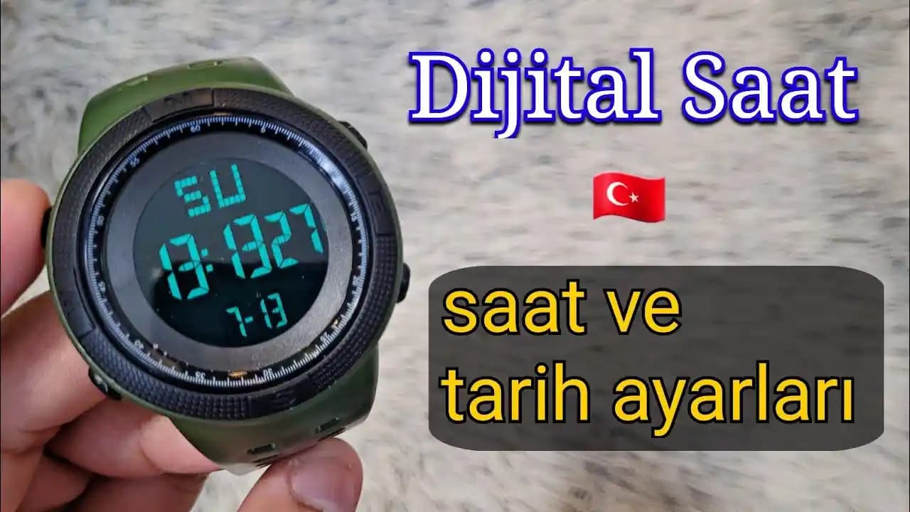 2 Tuşlu Dijital Saat Ayarlama: Kolay ve Detaylı Rehber ile Hızlı Saat Ayarı