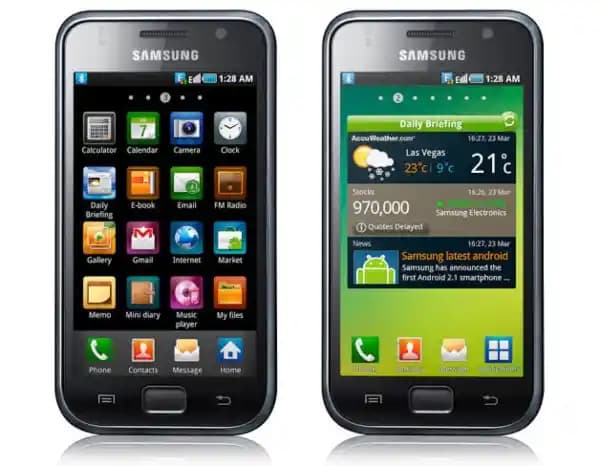 2010 Samsung Telefon Modelleri: Galaxy S ve Yenilikçi Teknolojilerle Dönüm Noktası