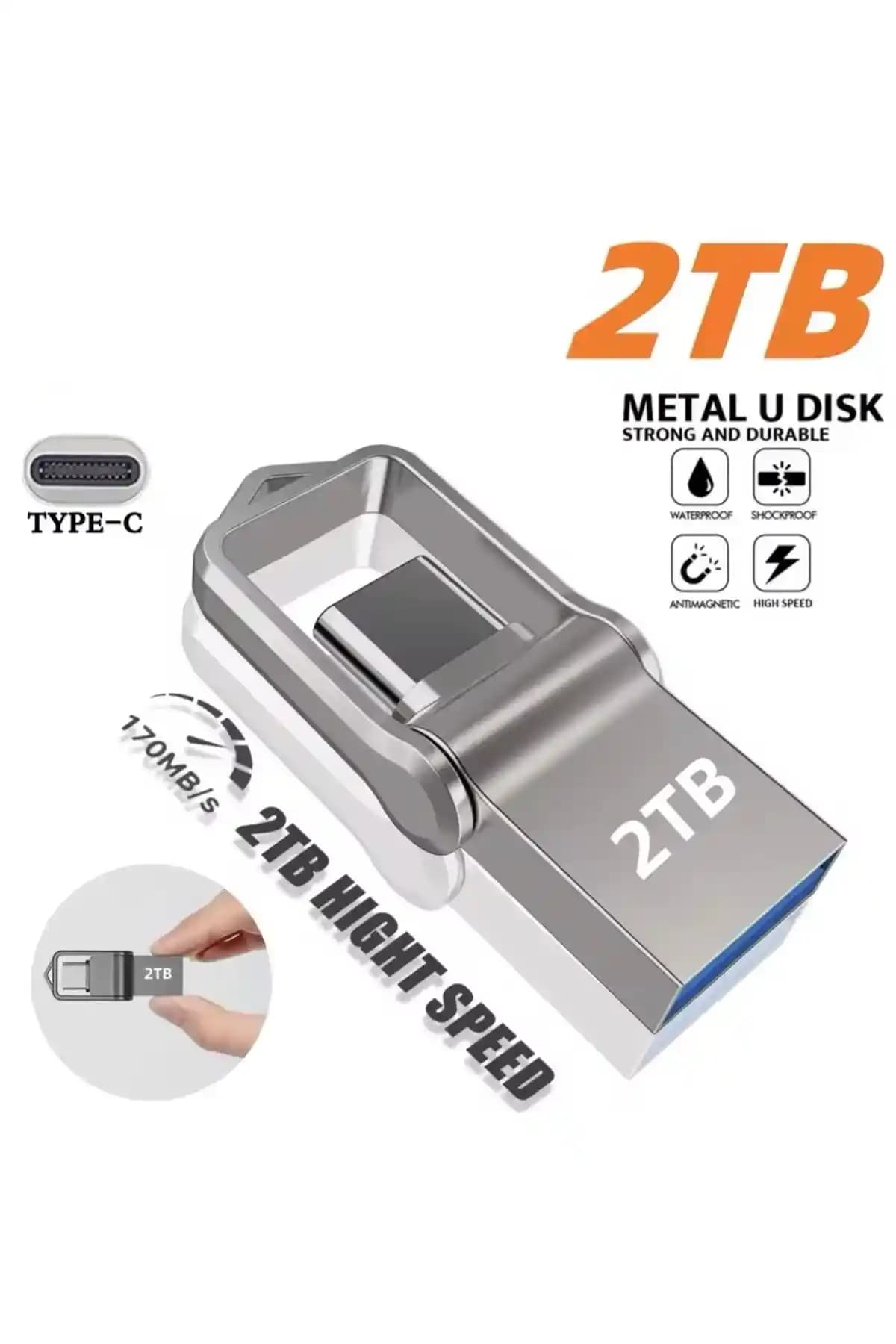 2TB USB Bellek: Yüksek Kapasiteli Taşınabilir Veri Depolama Çözümleri