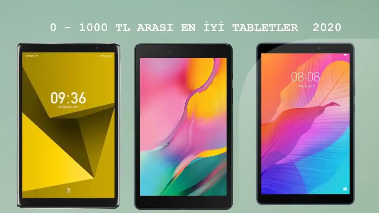 50 TL'lik Tabletler: Uygun Fiyatlı Temel Kullanım İçin Teknoloji Seçenekleri