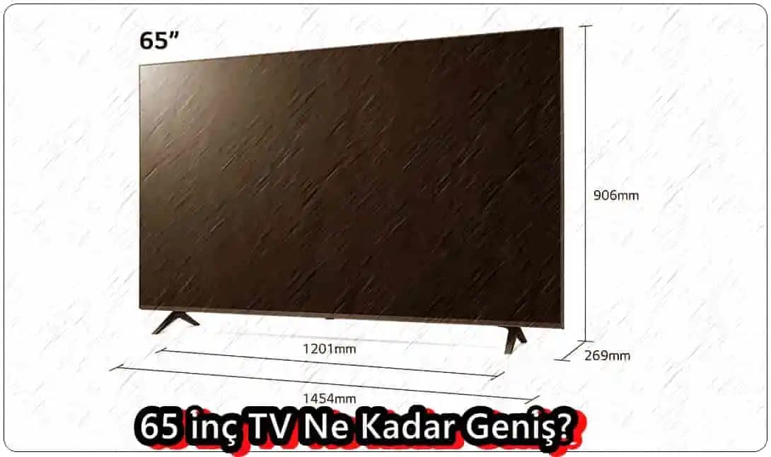 65 İnç Televizyon İçin İdeal İzleme Mesafesi: 2.5-4.1 Metre Arasında Doğru Rehber