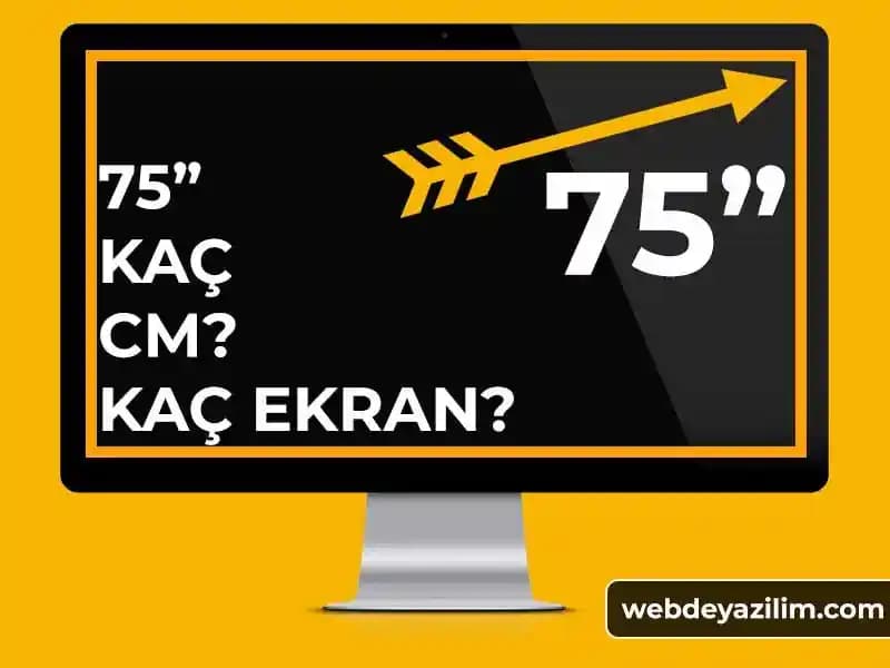75 İnç Ekran Boyutları, Teknik Özellikleri ve Kullanım Alanları Rehberi