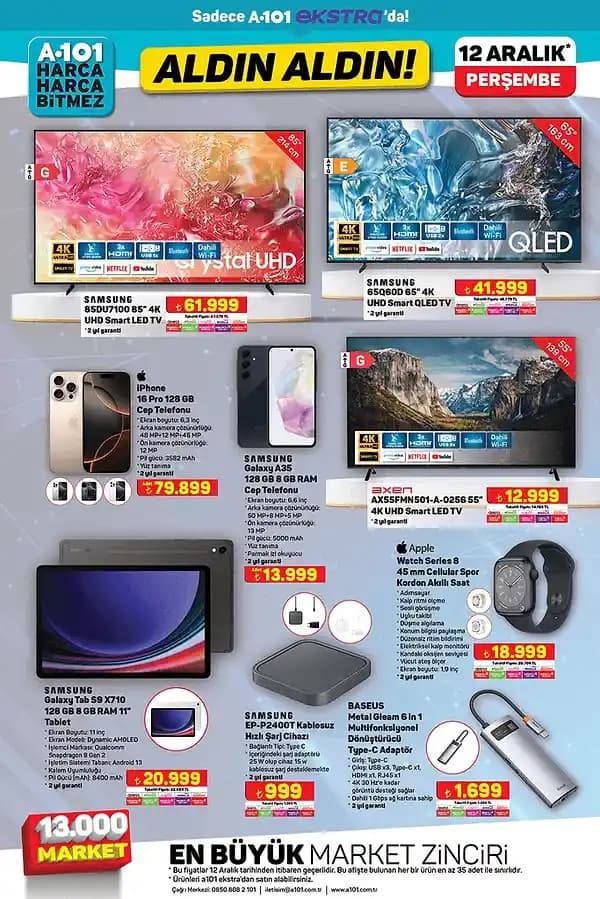 A101'de Uygun Fiyatlı Akıllı Telefonlar ve Güvenli Alışverişin İpuçları