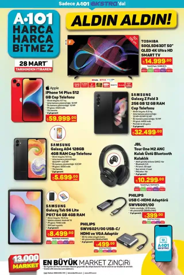 A101'de Uygun Fiyatlı ve Garantili Cep Telefonları: Kampanyalar ve Modeller Rehberi