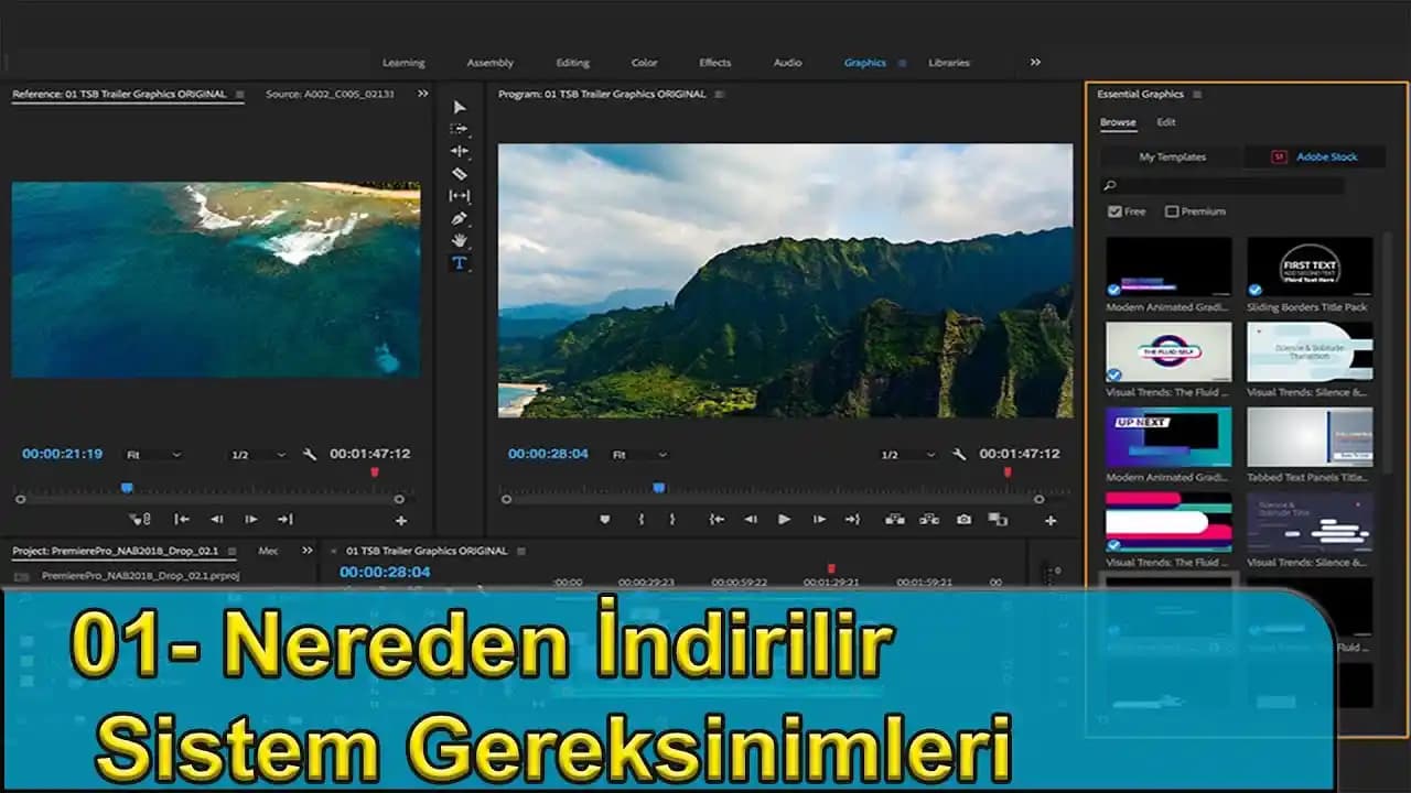 Adobe Premiere Pro Sistem Gereksinimleri: Minimum ve Önerilen Donanım Detayları