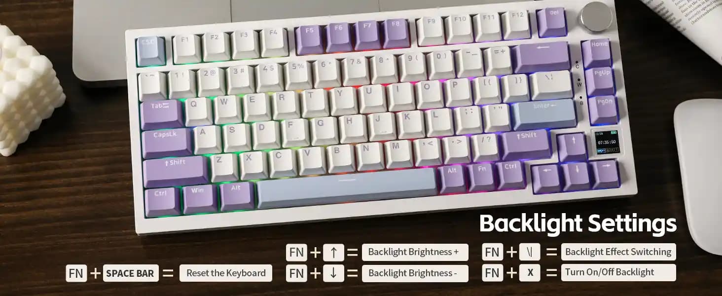 Ajazz AK820 Pro: Kompakt ve Performanslı Mekanik Klavye Oyuncular ve Profesyoneller İçin