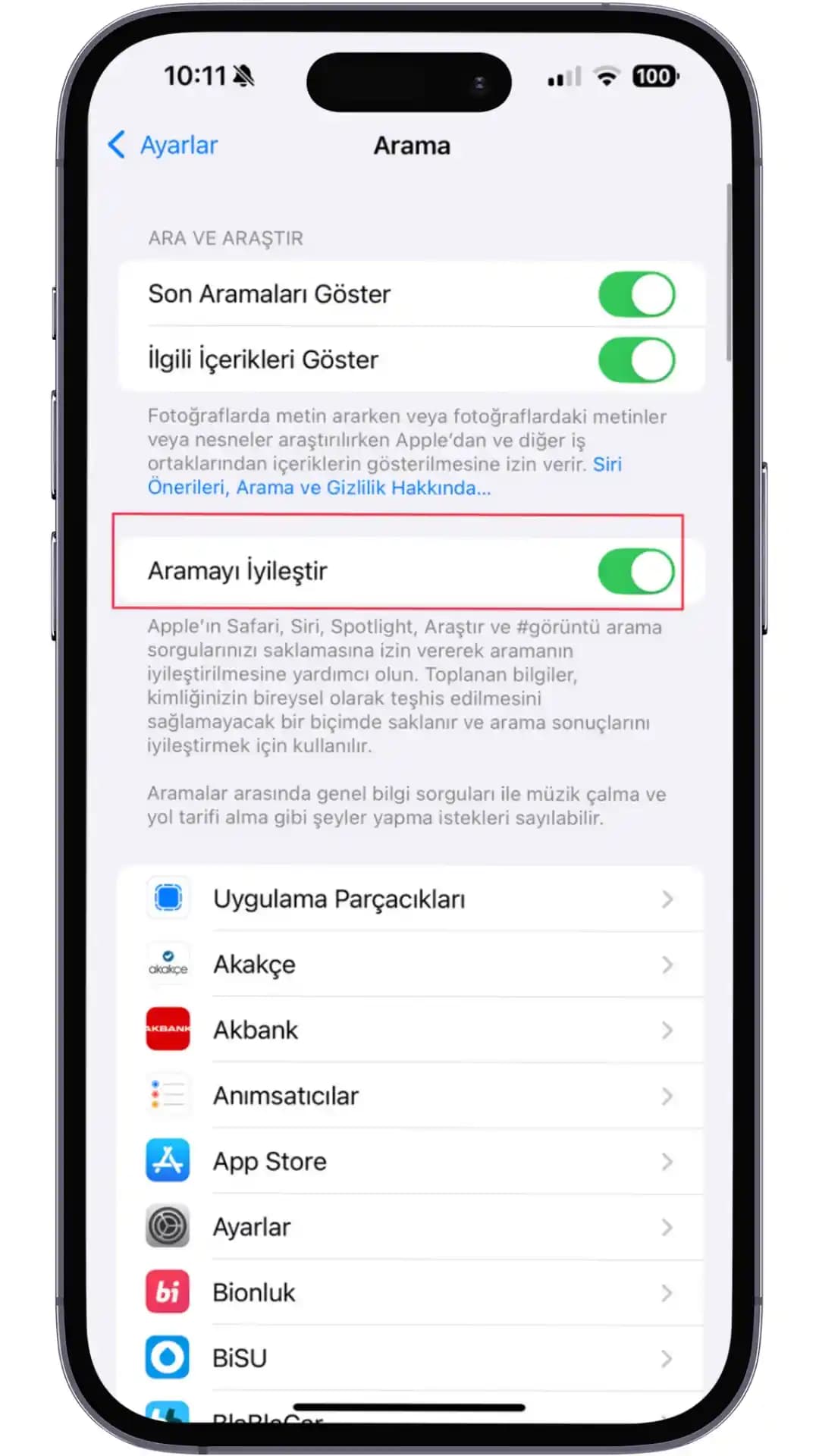 Akıllı Cihazlarda Aramayı Özelleştirme: Kişiselleştirilmiş ve Verimli Arama Deneyimi