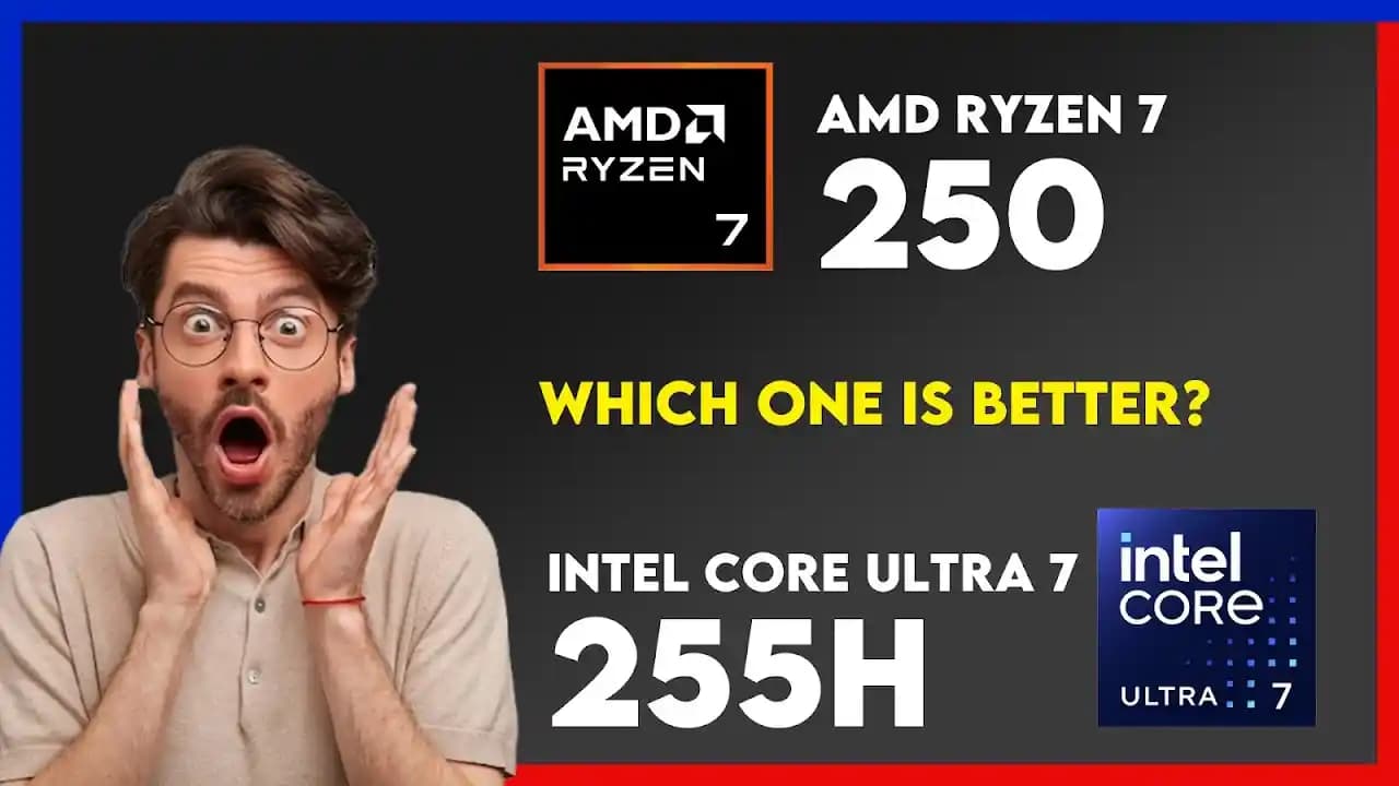 AMD Ryzen 7 250 ve Intel İşlemciler: Performans, Enerji Verimliliği ve Fiyat Karşılaştırması