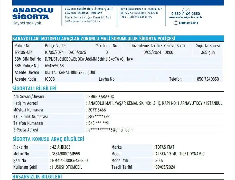 Anadolu Sigorta Poliçe No Sorgulama: Dijital Sigorta Yönetiminde Hızlı ve Güvenilir Çözümler