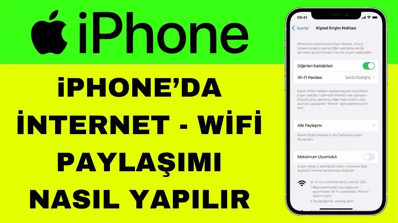 Apple Wi-Fi Paylaşma Özelliği: Cihazlar Arasında Kolay ve Güvenli İnternet Paylaşımı