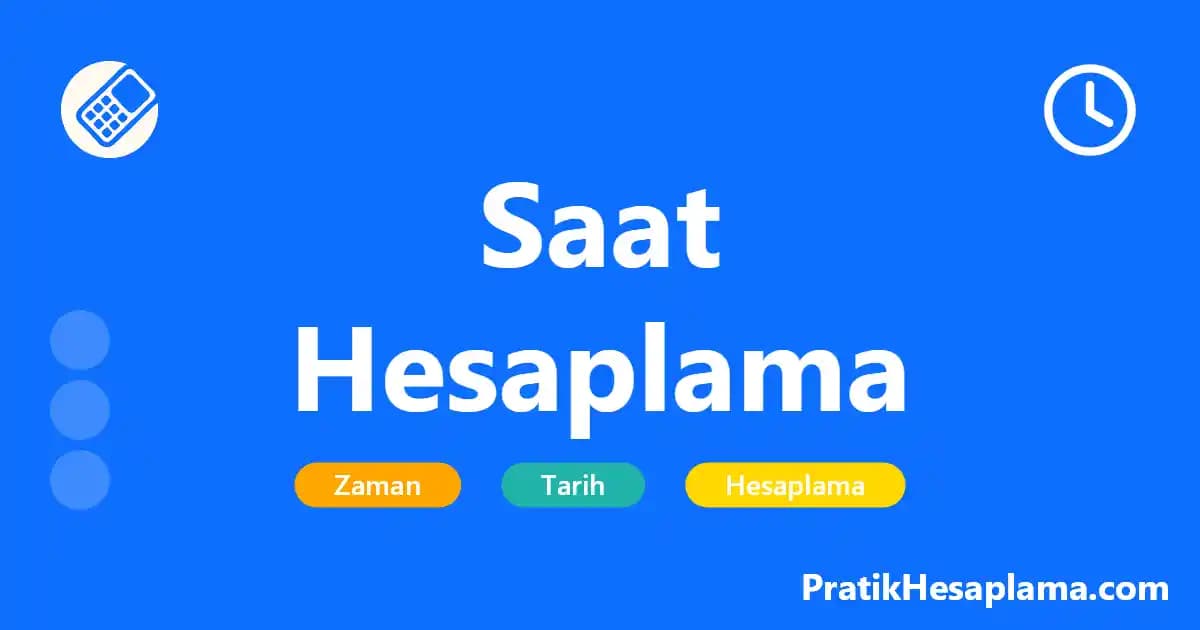 Ara Saat Hesaplama Yöntemleri ve Teknoloji ile Zaman Yönetimi Rehberi