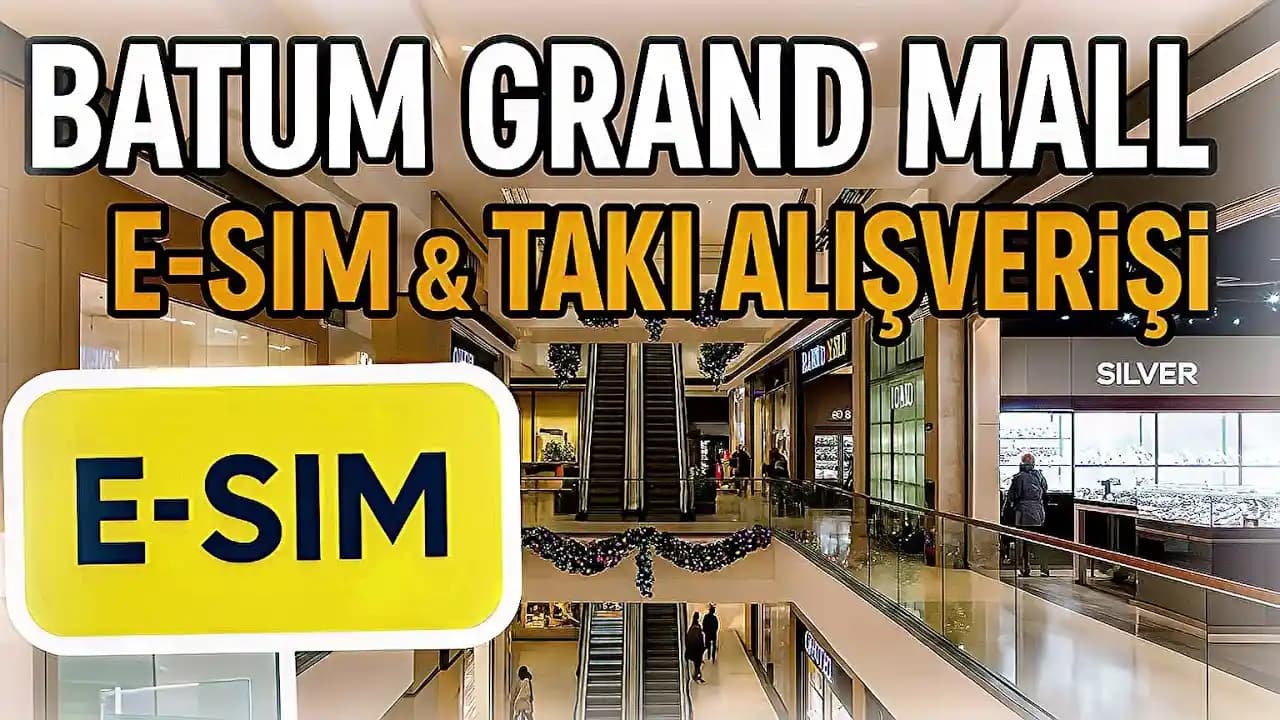 Batum AVM Mağazalarında Akıllı Telefon, Dizüstü Bilgisayar ve Teknoloji Ürünleri Çeşitliliği