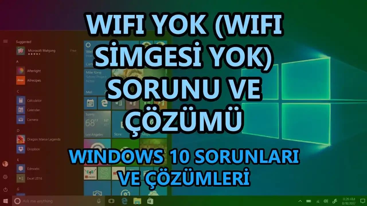 Bilgisayarda WiFi Yok Sorunu: Nedenleri ve Etkili Çözüm Yolları