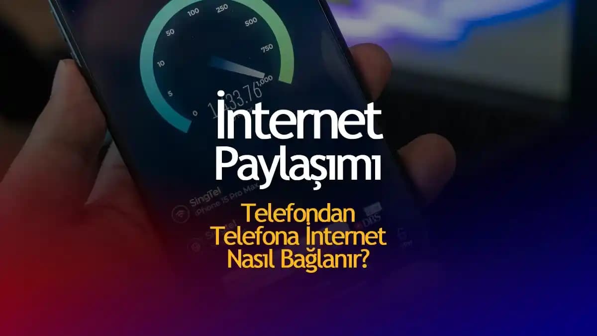 Bir Telefonda İnternet Paylaşımı: Wi-Fi Hotspot, Bluetooth ve USB Tethering Yöntemleri
