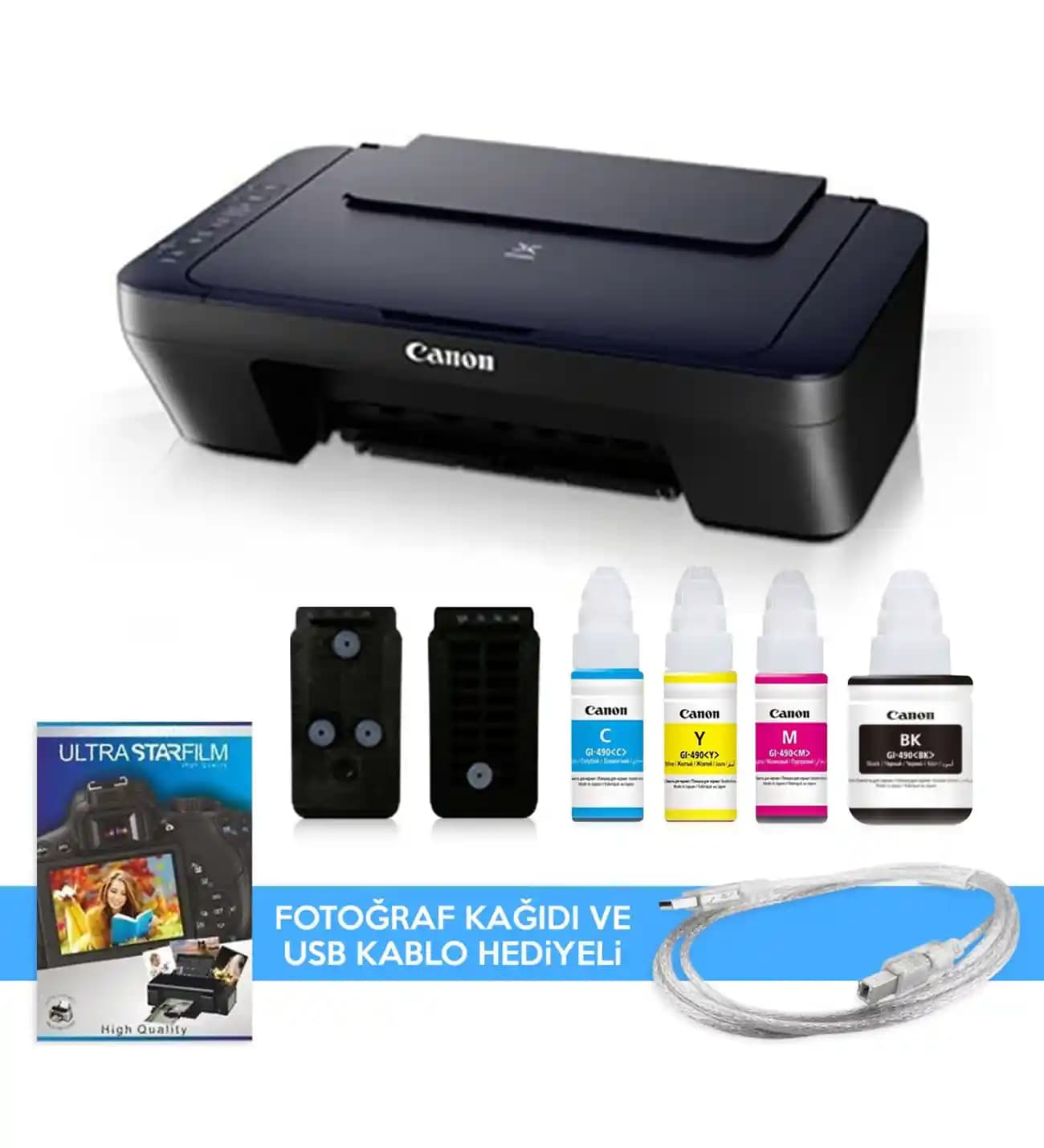 Canon E414 Tıpalı Kartuş: Yazıcı Performansını ve Baskı Kalitesini Artıran Çözüm