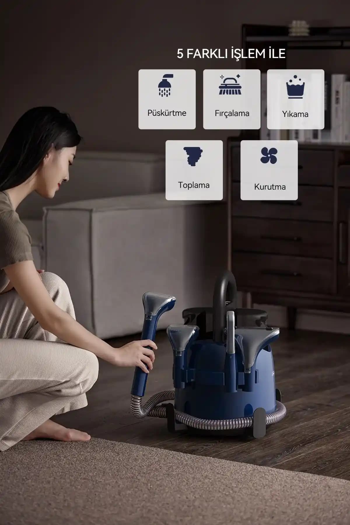 Deerma BY200 Sıcak-Soğuk Cihazı: Çok Yönlü ve Enerji Verimli Isıtma-Soğutma Çözümü