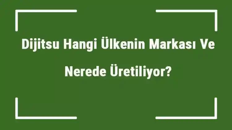 Dijitsu Üretim Süreçleri ve Türkiye Teknoloji Pazarındaki Konumu Hakkında Detaylı Bilgi