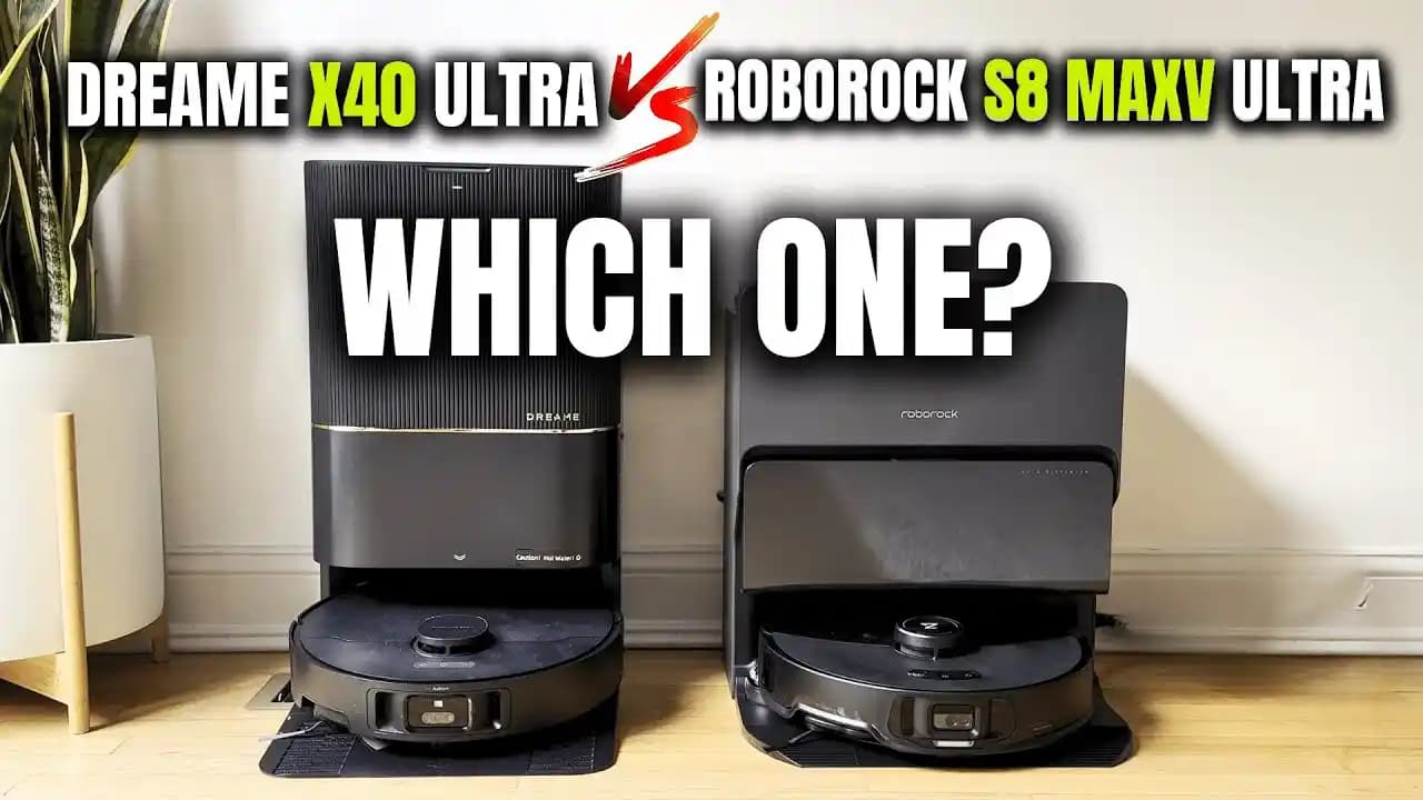 Dreame X40 Ultra ve Roborock S8 MaxV Ultra: Akıllı Robot Süpürge Performans ve Özellik Karşılaştırması