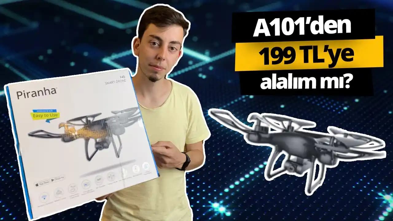 Drone A101: 4K Kamera ve Uzun Uçuş Süresiyle Çok Yönlü Drone Teknolojisi