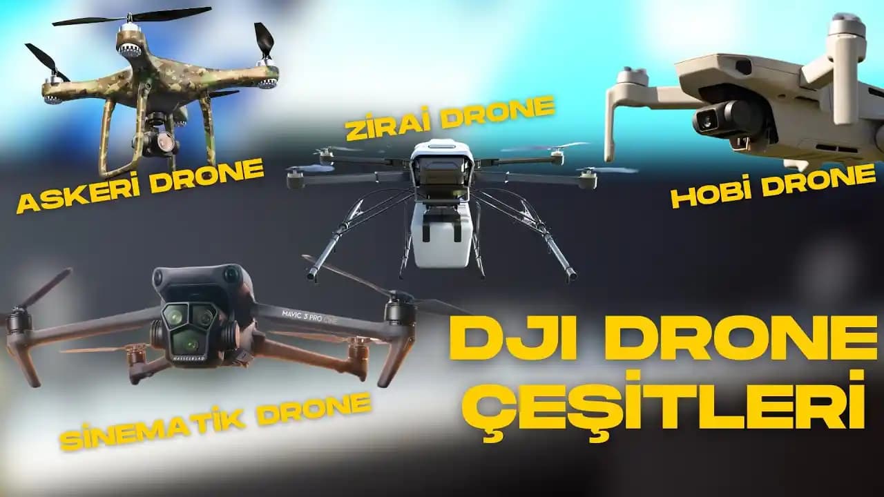 Drone Çeşitleri ve Teknolojideki Yenilikler: Hobi ve Profesyonel Kullanım Rehberi