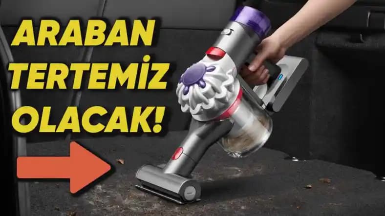 Dyson Araç İçi Süpürge: Yüksek Performanslı ve Taşınabilir Araç Temizliği Çözümü