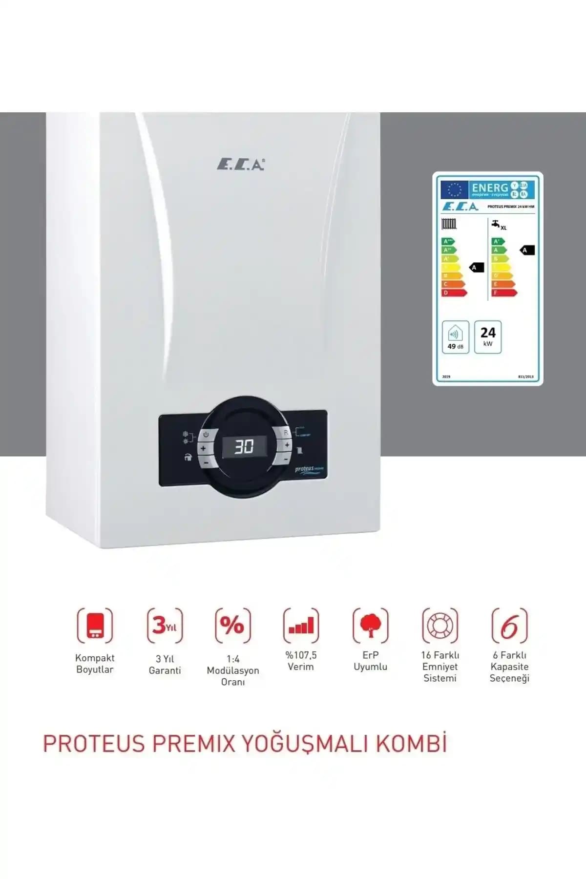 ECA Proteus Premix 24 kW Kombi: Teknik Özellikler ve Güncel Fiyat Analizi