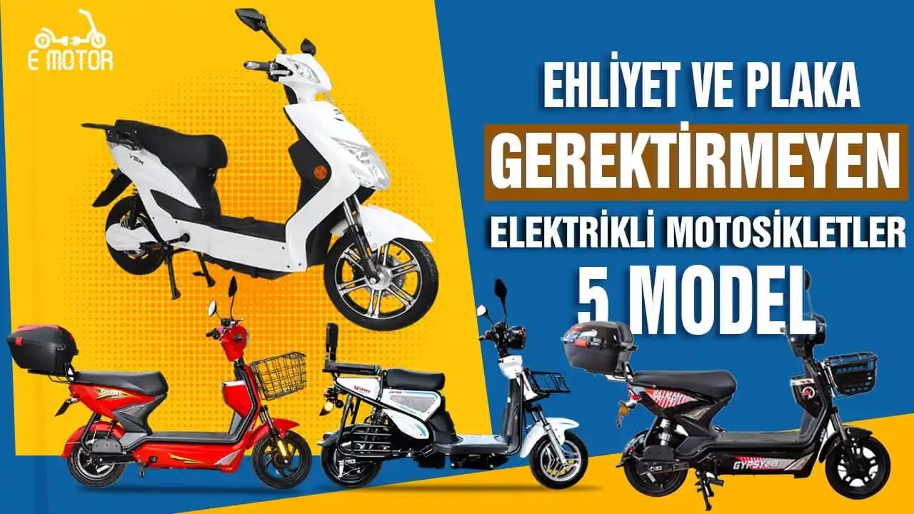 Ehliyet Gerektirmeyen Elektrikli Motorlar: Türkiye'de Şehir İçi Ulaşımda Yeni Trendler
