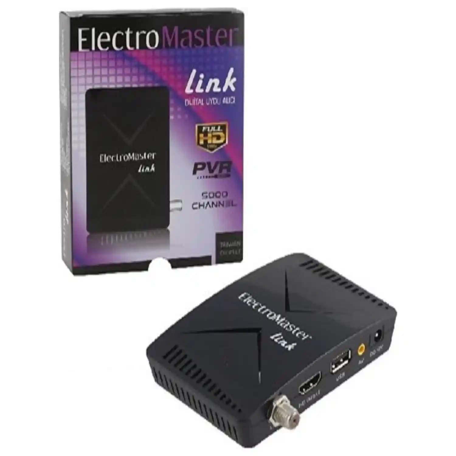 Electromaster Link Uydu Alıcısı: Yüksek Çözünürlüklü TV Yayınında Yeni Standart