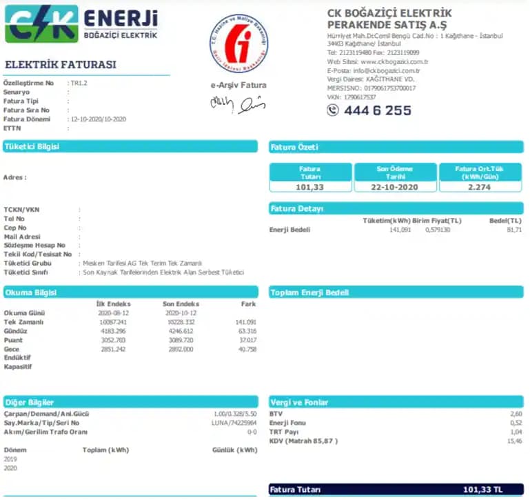 Elektrik Faturasında T1, T2 ve T3 Tarifeleri: Anlama ve Tasarruf Rehberi