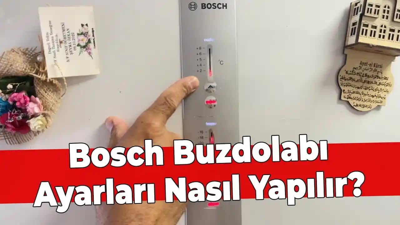 Eski Model Bosch No Frost Buzdolabı Ayarları ve İdeal Sıcaklık Değerleri Rehberi
