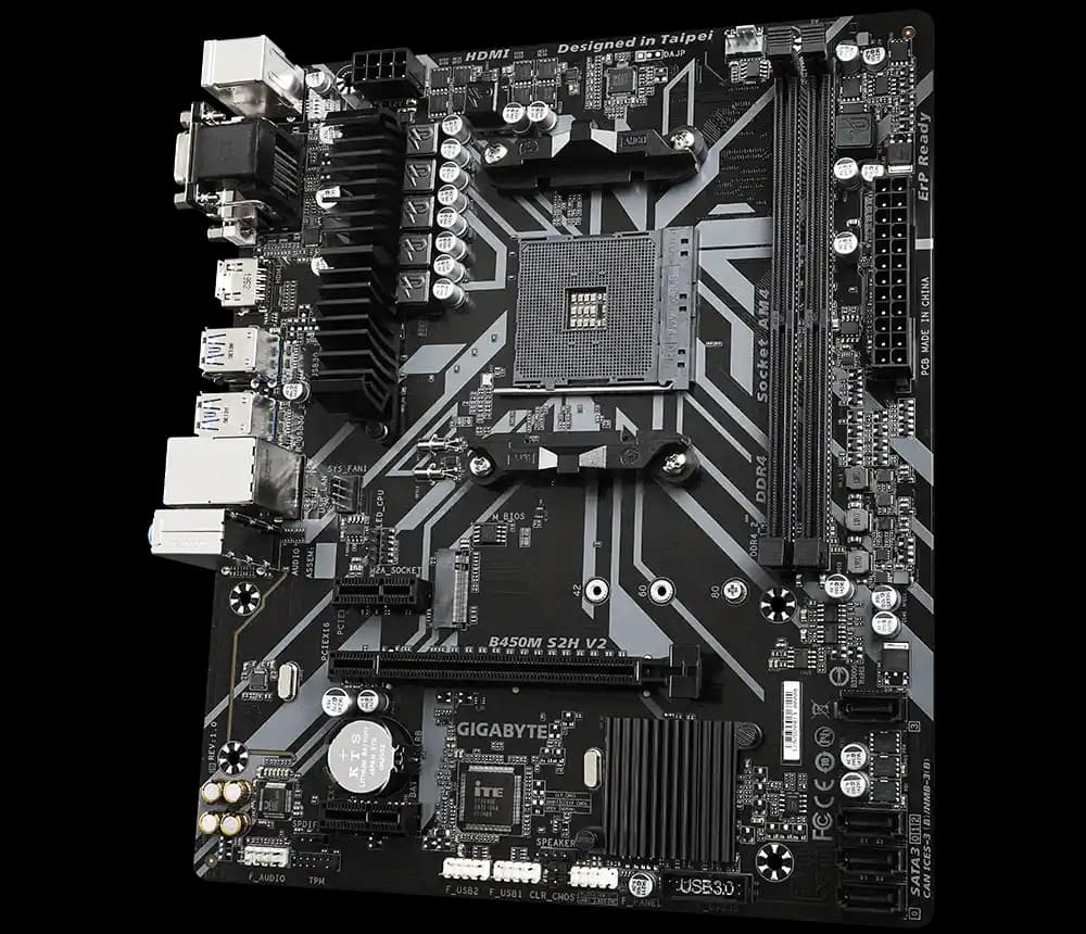 Gigabyte B450M S2H V2: Uygun Fiyatlı ve Dayanıklı AMD Ryzen Anakart Seçeneği