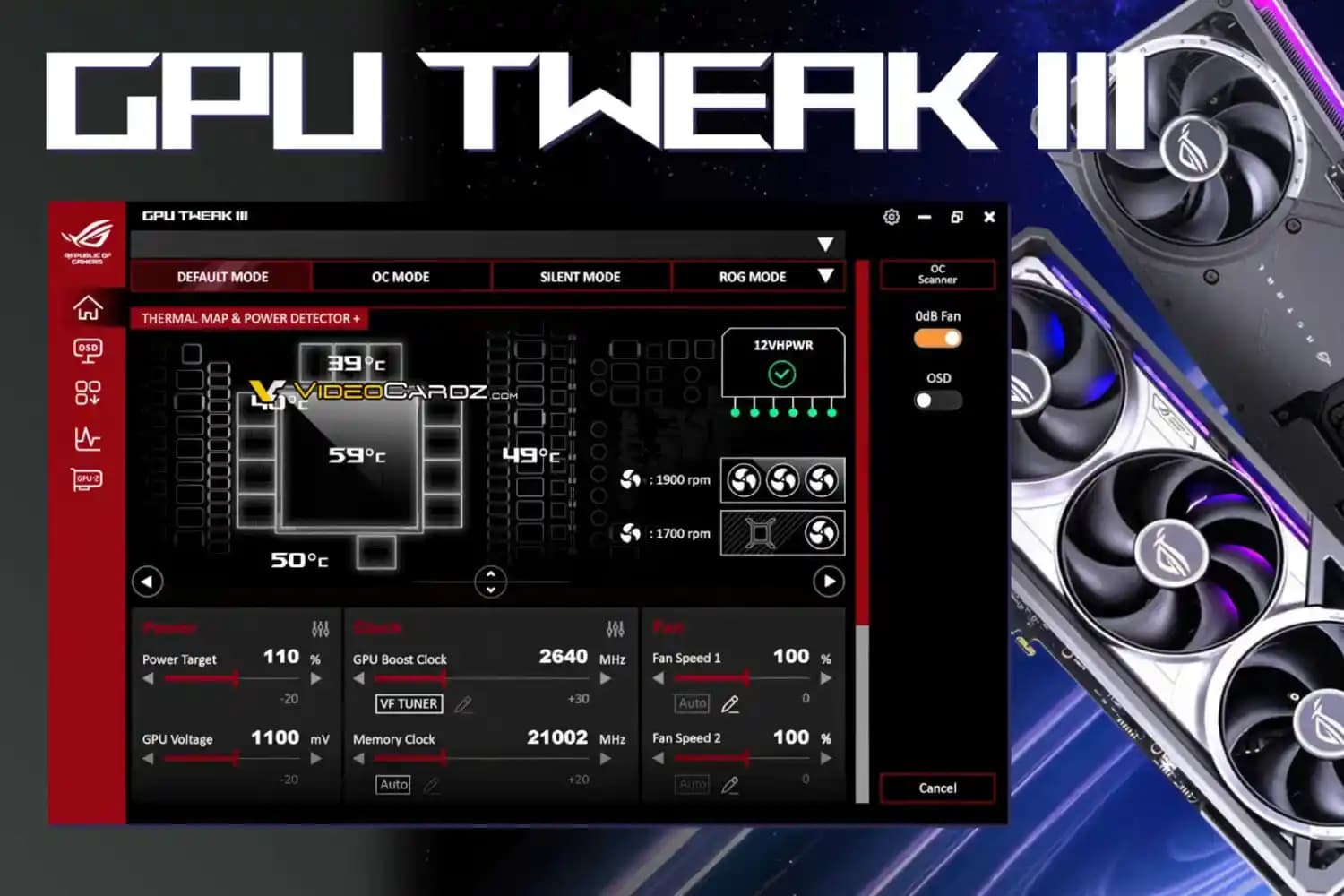 GPU Tweak 3: ASUS Grafik Kartlarında Performans ve Sıcaklık Yönetimi Yazılımı