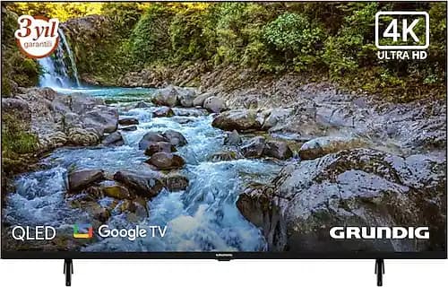 Grundig GJQ 9100: 4K Ultra HD QLED ve Google Smart TV ile Üstün Ev Eğlencesi