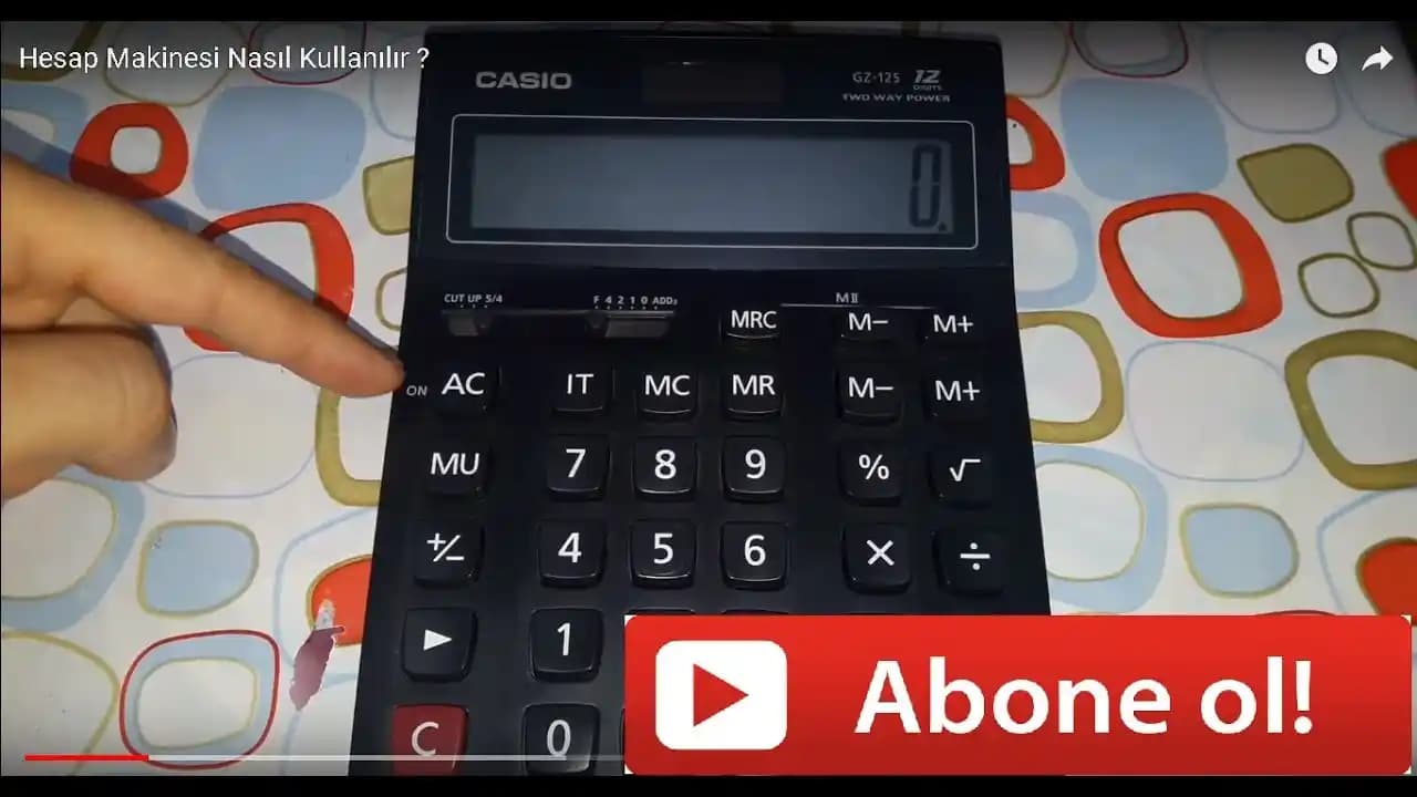Hesap Makinası Kullanımı: Temel ve Gelişmiş Fonksiyonlarıyla Günlük Hayatın Vazgeçilmezi