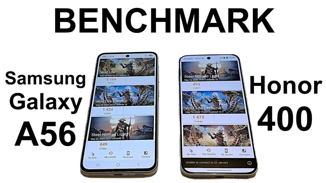 Honor 400 ve Samsung A56 Akıllı Telefon Karşılaştırması: Performans ve Özellik Analizi