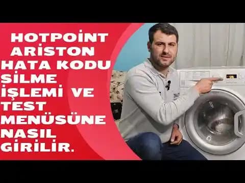 Hotpoint Ariston Çamaşır Makinesi Resetleme Yöntemleri ve Sorun Çözümleri Rehberi