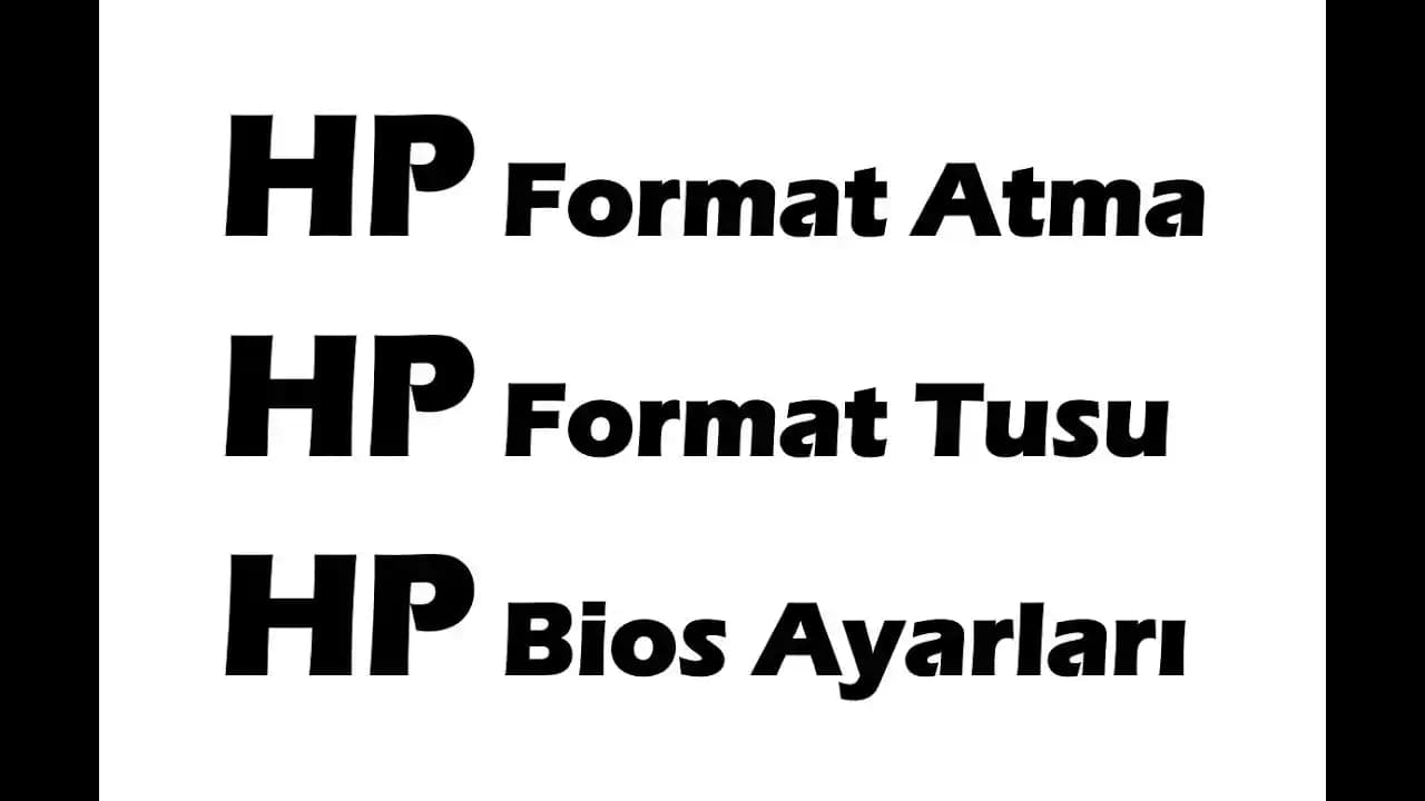 HP Format Tuşu ile Bilgisayarınızı Fabrika Ayarlarına Döndürmenin Pratik Yolu