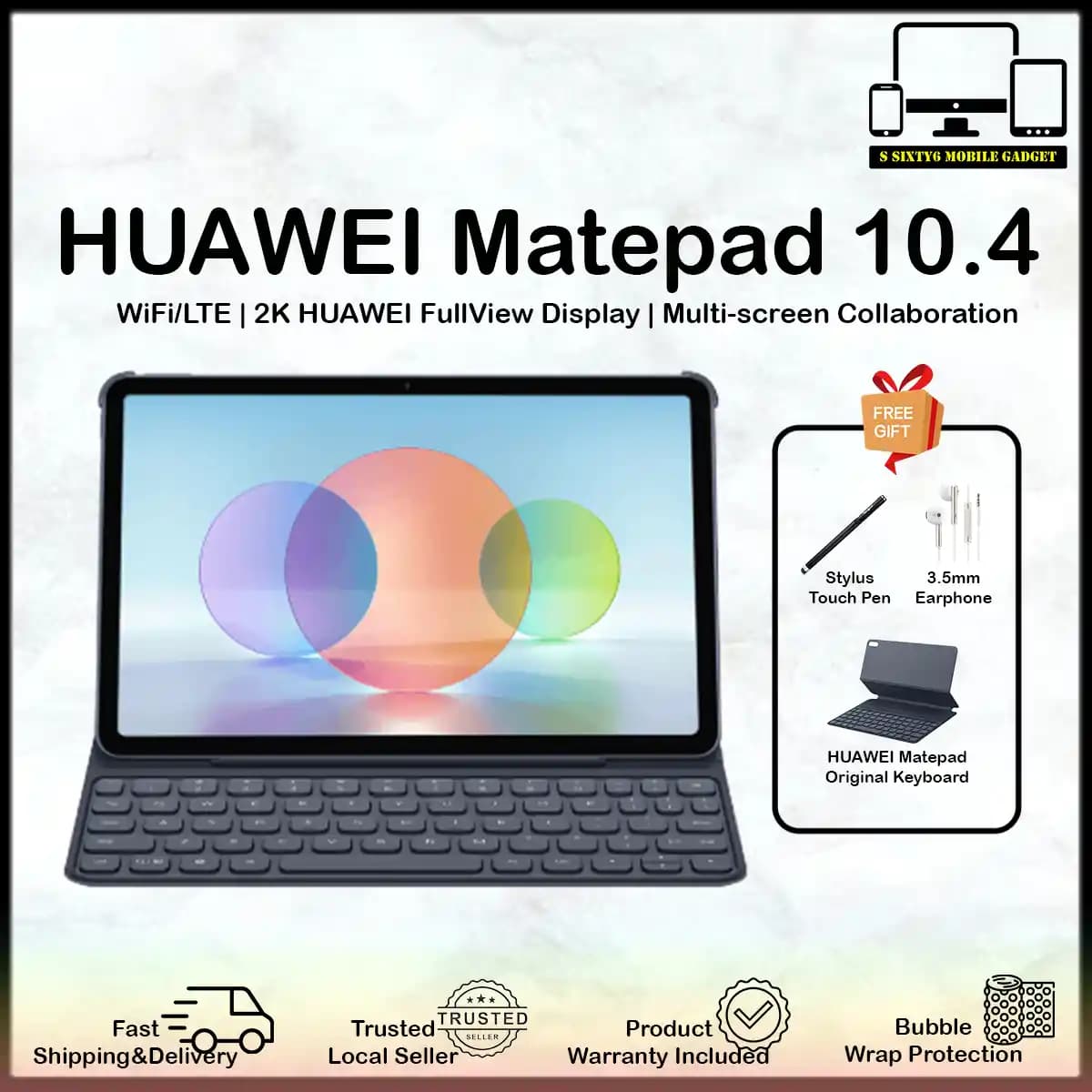 Huawei MatePad 10.4: Orta Segment İçin Şık ve Performanslı Tablet Seçeneği
