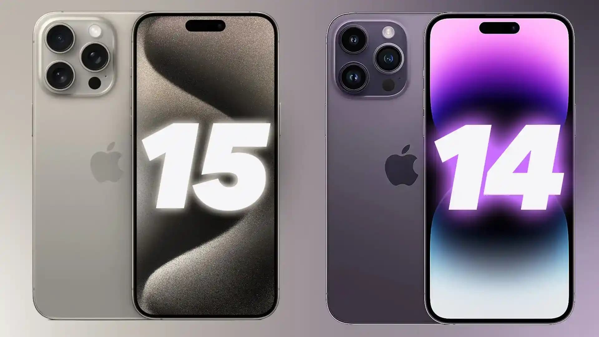 iPhone 14 Pro Max ve iPhone 15: Tasarım, Performans ve Kamera Özellikleri Karşılaştırması