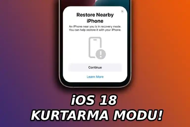 iPhone Kurtarma Modu Nedir, Nasıl Kullanılır ve Hangi Durumlarda Tercih Edilir