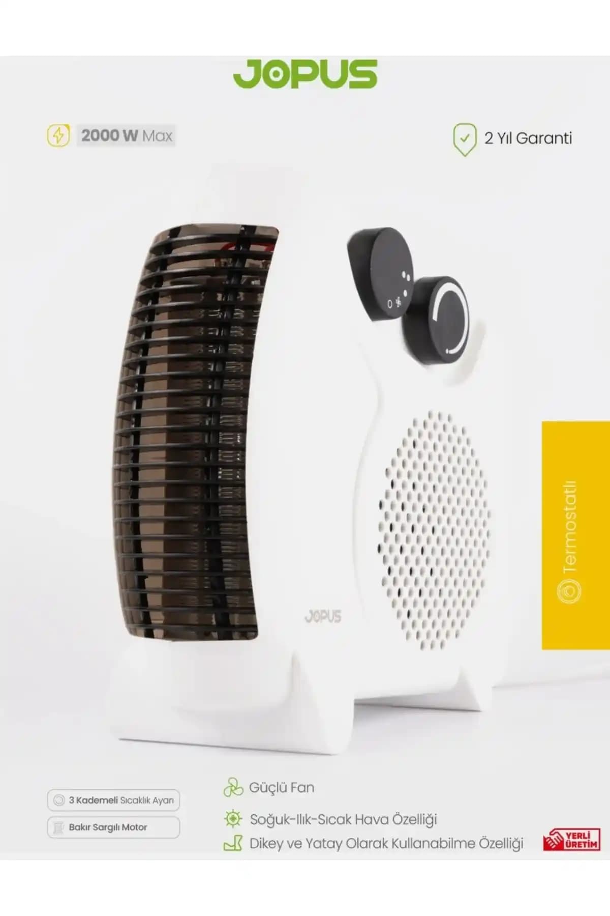 Jopus Fanlı Isıtıcılar: Modern ve Enerji Verimli Isıtma Çözümleri 75-90 Karakter