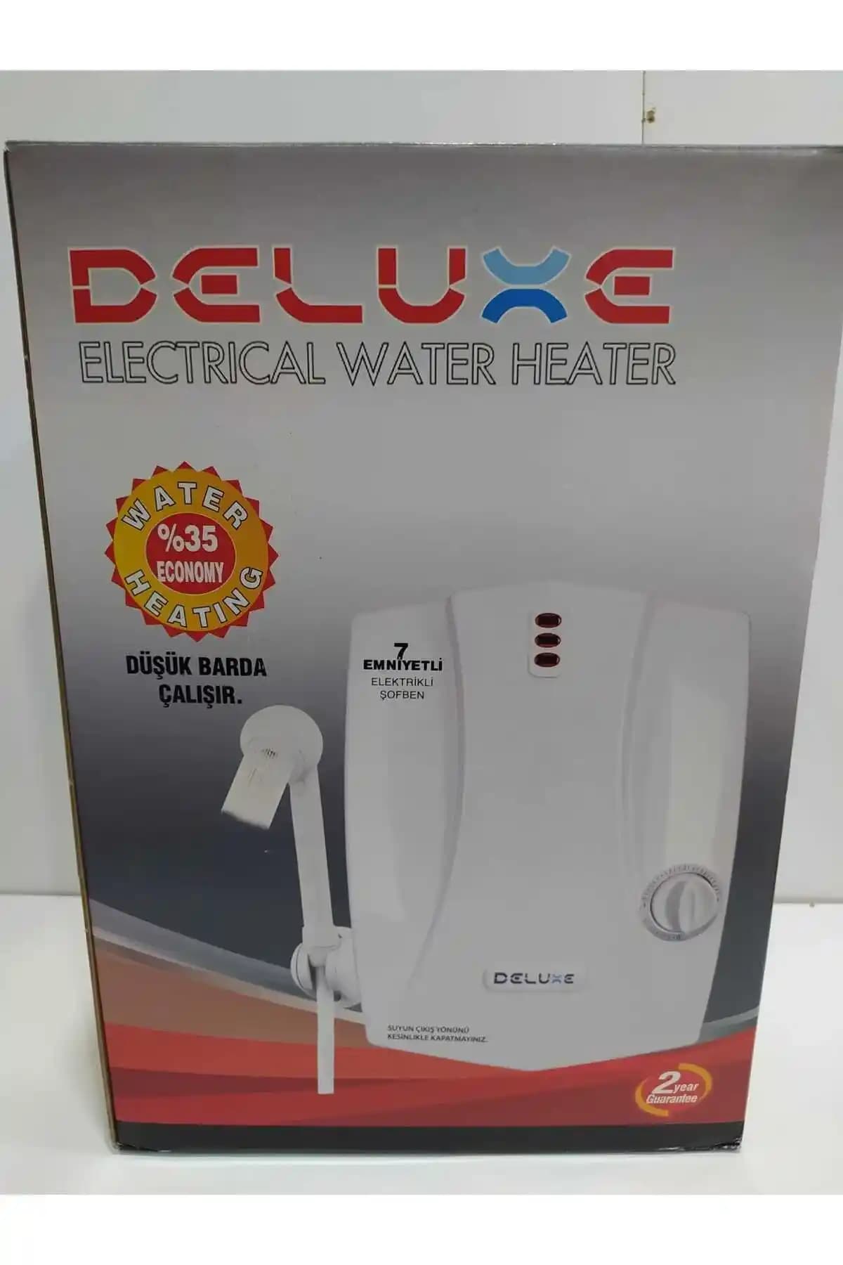 Jumbo Deluxe Elektrikli Şofben: Enerji Verimli ve Güvenli Su Isıtma Çözümü