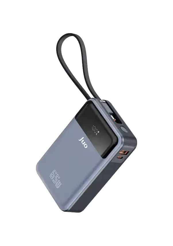 JUO 20000 mAh 65W Power Bank: Yüksek Kapasiteli ve Hızlı Şarj Çözümü