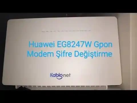 Kablonet Modem Şifre Değiştirme: Adım Adım Güvenli İnternet Bağlantısı Sağlama