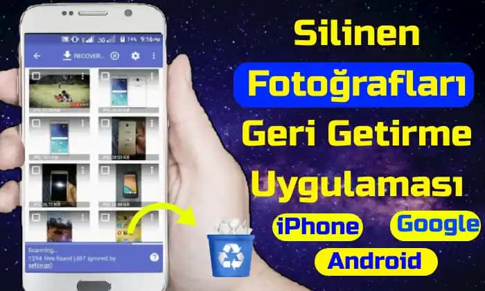 Kalıcı Silinen Fotoğrafları Geri Getirme Yöntemleri ve Veri Kurtarma Rehberi